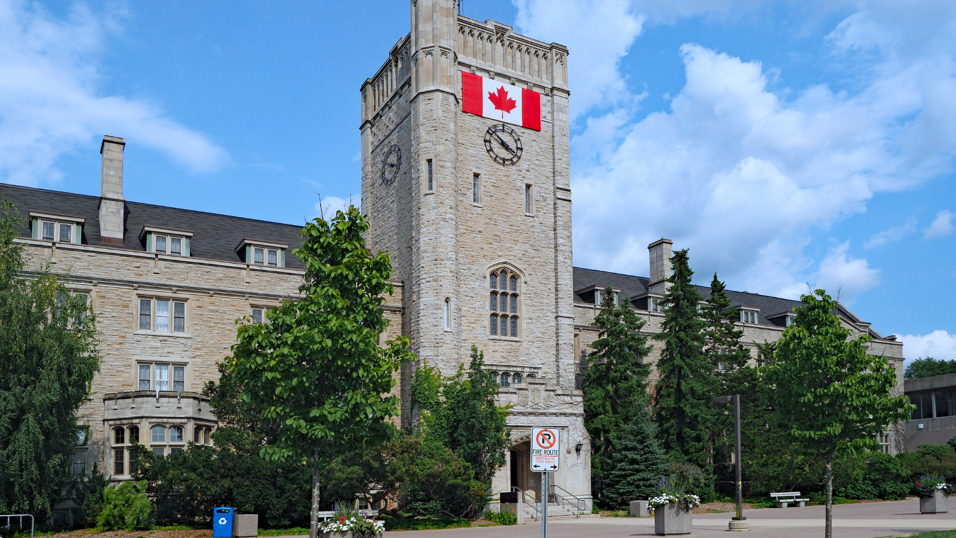 A Canadian University Building